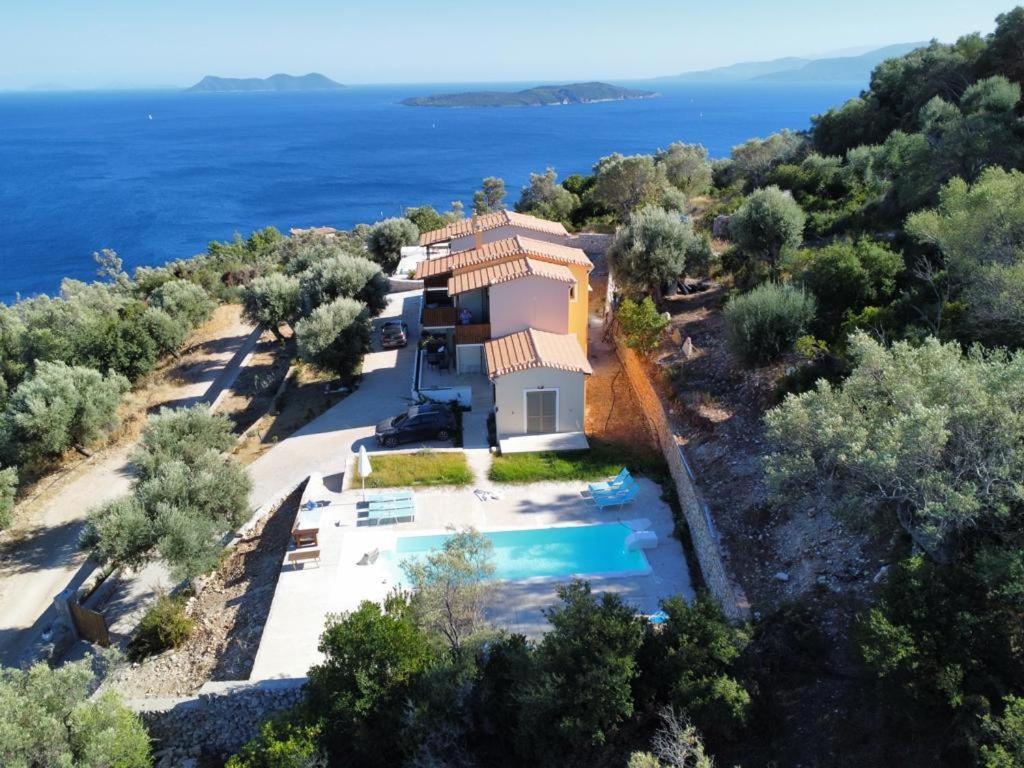 Kotseris Luxury Villas, Jiovanni Villa & Angelina Villa Syvota Exteriör bild